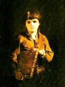 Sir Joshua Reynolds the schoolboy USA oil painting artist
